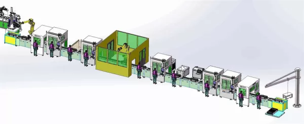 Fedepo Pack Assembly Line