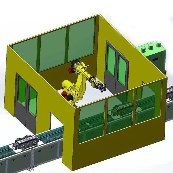 Robot Laser Welding Side Plate